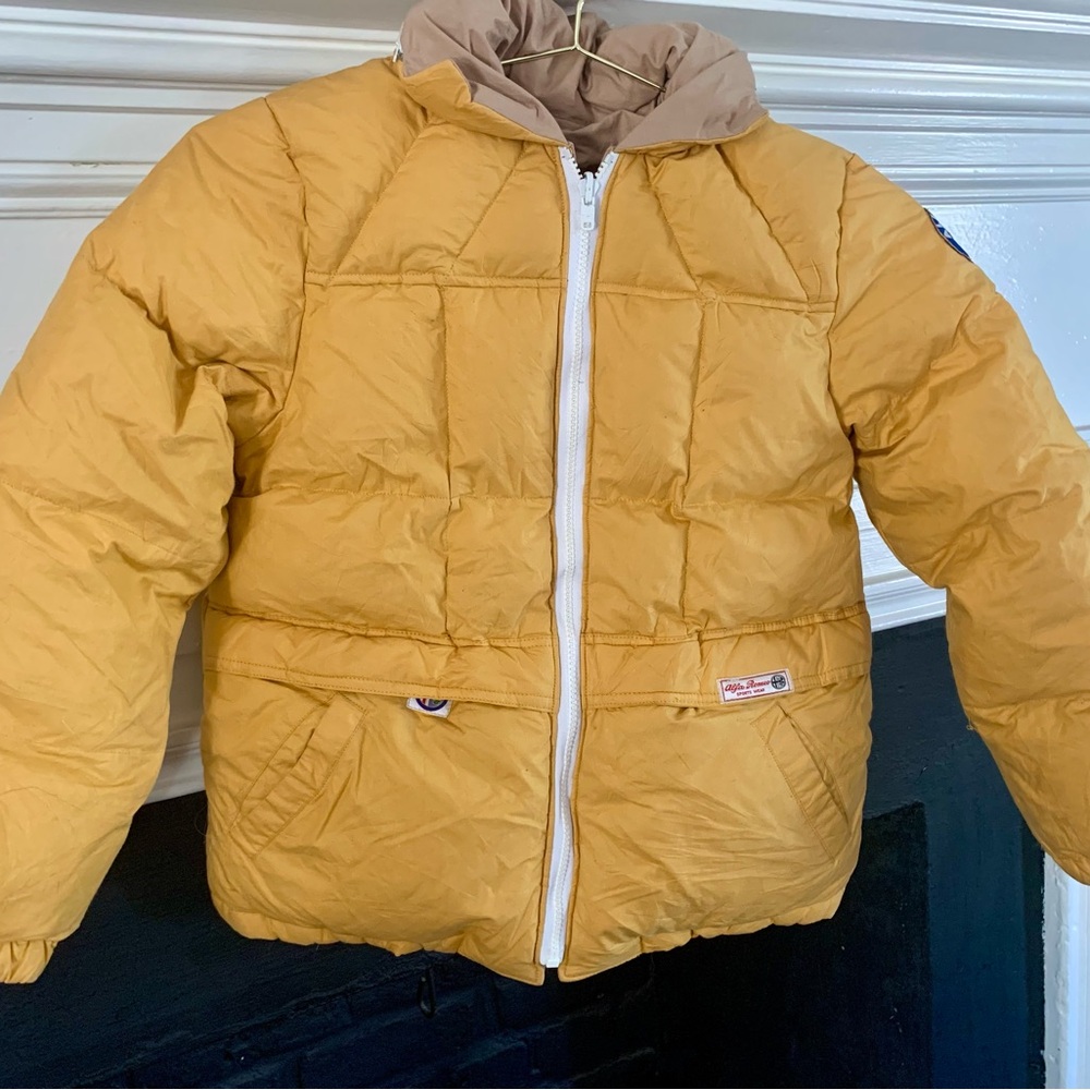 Vintage Alfa Romeo Reversible Puffer Jacket